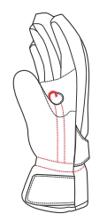 Gants de ski Leki &eacute;quip&eacute;s du syst&egrave;me Trigger